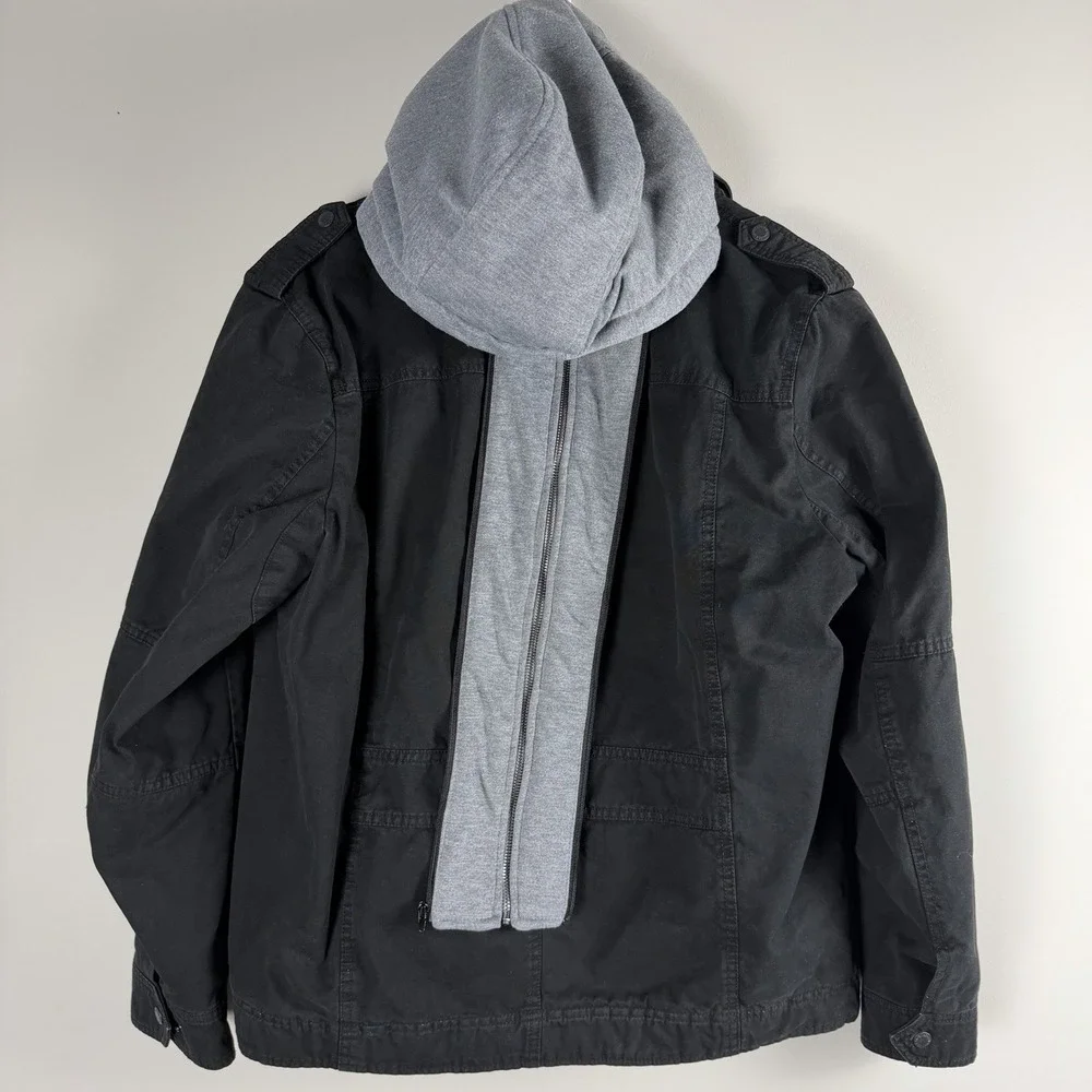 Levi's‎ Men's Sherpa Lined Two Pocket Hooded Trucker Jacket size M